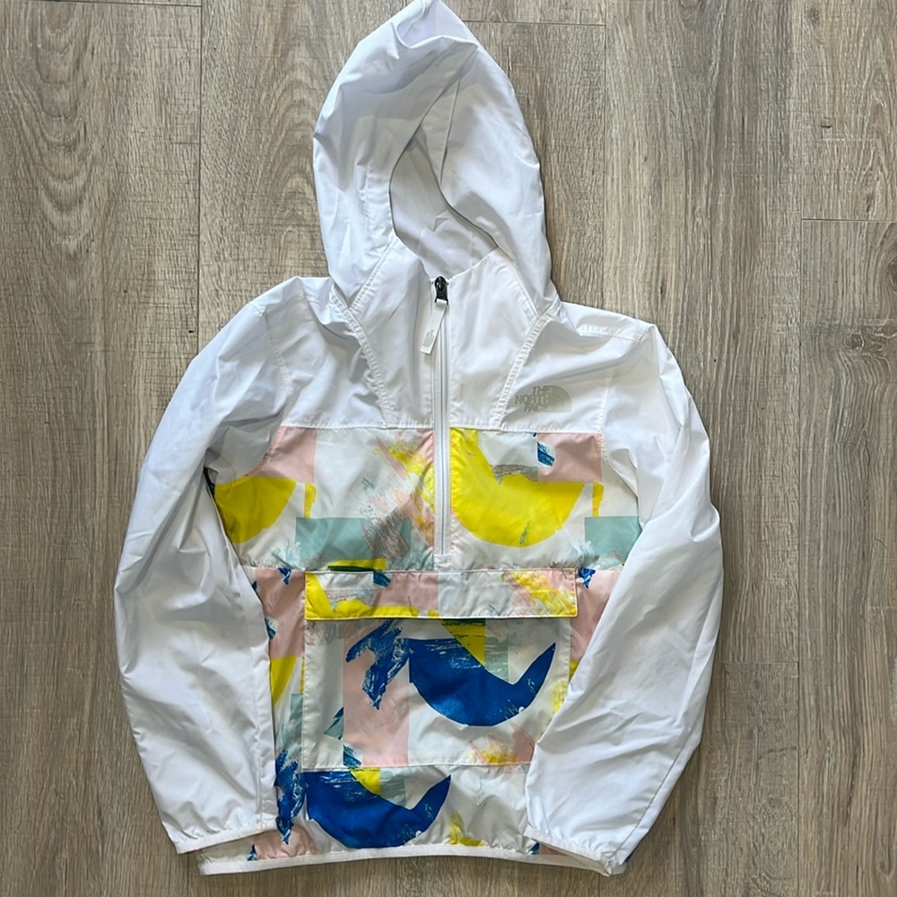 North Face Windall pullover jacket Big Girls:10/12